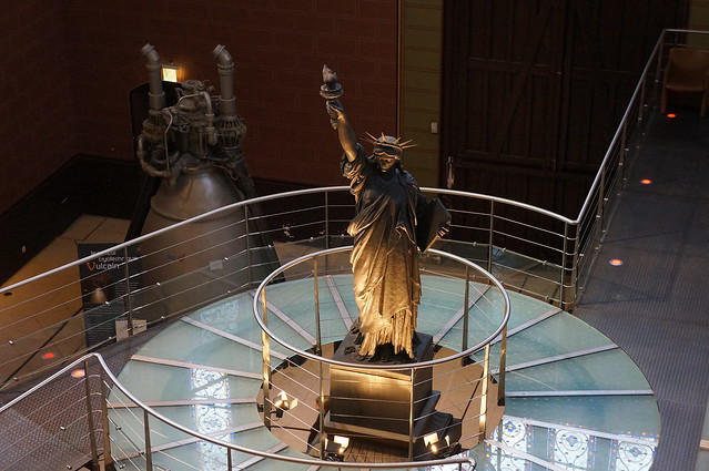 Estatua de la Libertad de yeso museo de las artes y oficios de paris Estatua de la Libertad de yeso museo de las artes y oficios de paris